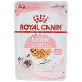 Royal Canin Kitten влажный корм  для котят от 4 до 12 месяцев в желе, 85 г